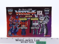 Cybertron vs Destron Transformers VSX 2004 Takara Action Figure Set NEW MIB