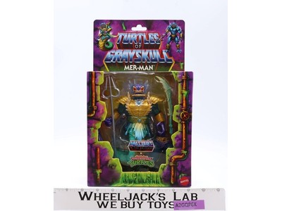 Mer-Man Turtles of Grayskull MOTU X Origins TMNT Mattel 2023 MISB NEW