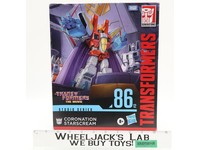 Coronation Starscream 86-12 Transformers Studio Series 2022 Hasbro NEW MIB