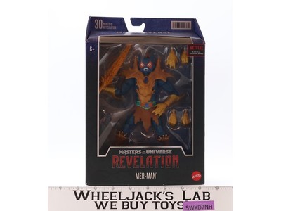 Mer-Man Masters of the Universe Revelation Masterverse 2022 Mattel NEW SEALED