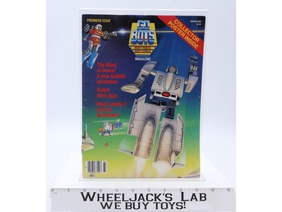 Go-Bots Magazine Premiere Issue, Winter 1986 Vintage