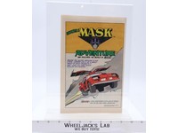 Uncover a M.A.S.K. Adventure Comic Promo Ad Insert MASK 1985 Vintage Book