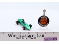 Lotus Turbine Green 1969 Redline Hot Wheels Mattel Vintage RL HK w/ Button