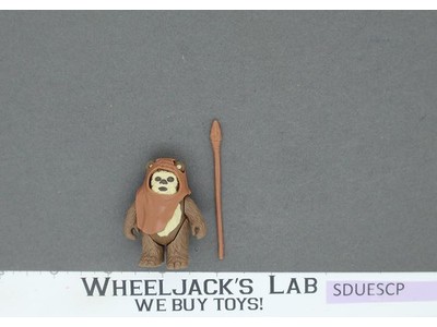 Wicket Ewok 100% Complete NO COO Star Wars ROTJ 1984 Kenner Figure NO REPRO