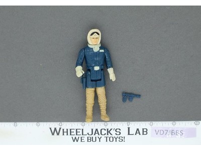 Han Solo Hoth 100% Complete Star Wars ESB 1980 Vintage Kenner Figure NO REPRO