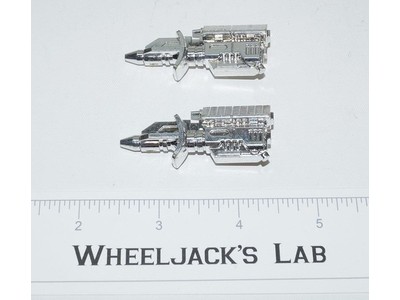 Slugfest Rockets Guns Pair 1987 Vintage Hasbro G1 Transformers Action Figure