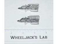 Slugfest Rockets Guns Pair 1987 Vintage Hasbro G1 Transformers Action Figure