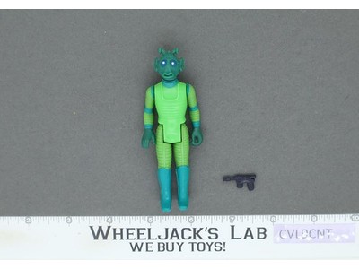 Greedo 100% Complete Star Wars 1978 Vintage Kenner Action Figure NO REPRO