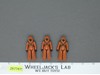 Lot of 3 Jawas Star Wars 1977 Kenner Vintage Action Figures