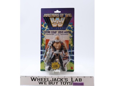 Stone Cold Steve Austin Masters of the WWE Universe 2020 Mattel NEW MOSC SEALED