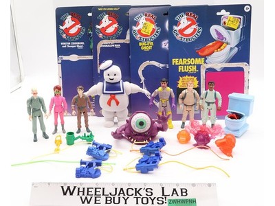 Lot of The Real Ghostbusters 1986 Kenner Vintage Action Figures