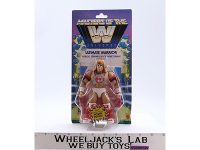 Ultimate Warrior Masters of the WWE Universe 2020 Mattel Figure NEW MOSC SEALED