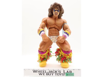 Ultimate Warrior WWF Classic Super Stars 14" Ring Giants Jakks Wrestling Figure