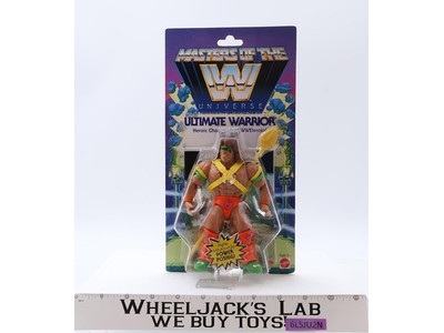Ultimate Warrior Masters of the WWE Universe 2019 Mattel Figure NEW MOSC SEALED