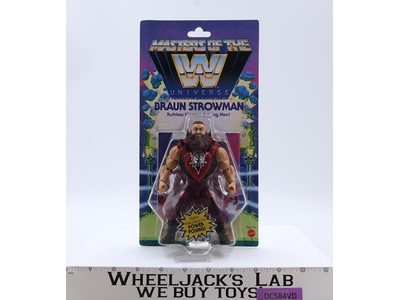 Braun Strowman Masters of the WWE Universe 2020 Mattel Action Figure NEW SEALED