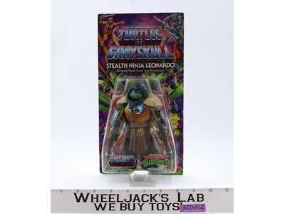 Stealth Ninja Leonardo Turtles of Grayskull 2024 Mattel Action Figure NEW SEALED