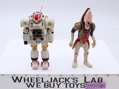 Lot of 2 Evil Space Aliens Power Rangers Turbo Zeo Bandai 1996 Figures