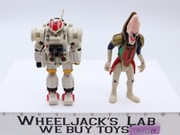 Lot of 2 Evil Space Aliens Power Rangers Turbo Zeo Bandai 1996 Figures