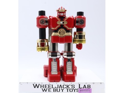 Zeo Deluxe Red Battlezord 13" Electronic Punching Power Rangers 1996 Bandai
