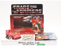 Sideswipe w/BOX 100% Complete 1984 Vintage Hasbro G1 Transformers Action Figure