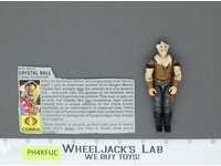 Crystal Ball V1 G.I. Joe 1987 Hasbro Vintage Action Figure