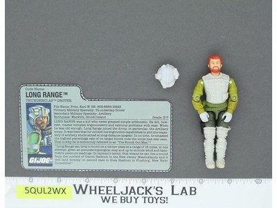 Long Range V1 1989 G.I. Joe Hasbro Vintage Action Figure