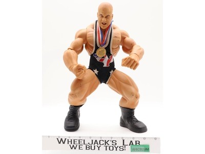 Kurt Angle Ring Giants Series 5 WWE 2005 Jakks 14" Wrestling Action Figure