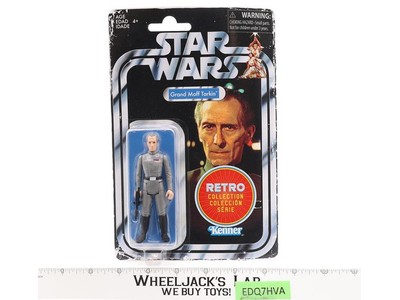 Grand Moff Tarkin Star Wars Retro Collection 2018 Hasbro Figure NEW MOSC SEALED