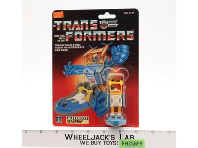 Seaspray G1 Transformers 1985 Hasbro Vintage Action Figure NEW MOSC SEALED
