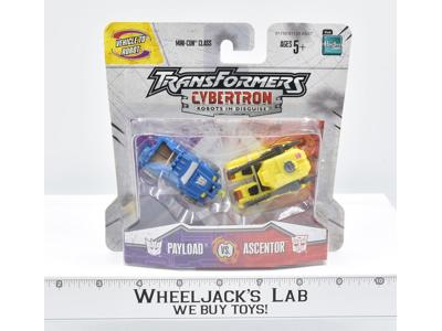 Payload vs Ascentor Mini-Con Class 2005 NEW MOSC RID Cybertron Transformers