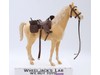 Thunderbolt Canadian Palomino Horse w/Complete Tack Johnny West Marx 12" Vintage
