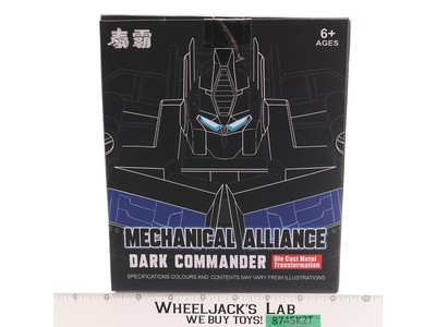 Dark Commander Third Party Mechanical Alliance Action Figure NEW MIB