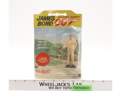No.8 Largo Cruel One-Eyed Villain James Bond 007 1965 Gilbert NEW SEALED
