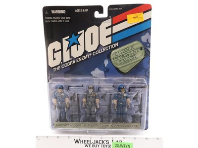 Cobra Infantry Team GI Joe Enemy Collection 1998 Hasbro Action Figure NEW SEALED