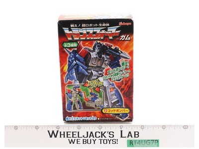Godbomber God Bomber Transformers Kabaya Gum Candy Takara Figure NEW SEALED