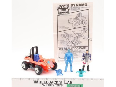 Dynamo W/Bruce Sato 100% Complete MASK M.A.S.K. Kenner Vintage 1987 Vehicle