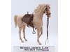 Comanche Movable Cavalry Horse w/Tack Fort Apache Johnny West Marx 12" Complete