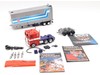 Optimus Prime METAL GRAY BLOATED W/Box & Insert COMPLETE 1984 G1 Transformers