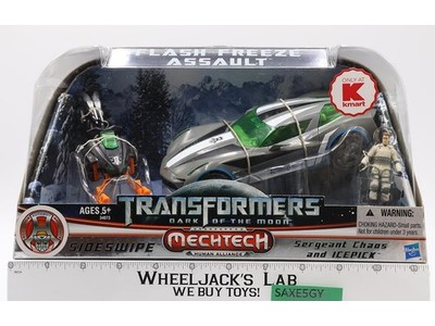 Flash Freeze Assault Sideswipe Transformers DOTM Human Alliance Hasbro NEW MISB