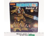 Raidar X  Robotech Matchbox 1985 Vintage 7" Action Figure W/ Original Box