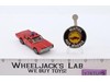 Fire Chief Cruiser Red 1968 1970 Redline Hot Wheels Mattel Vtg w/ Button