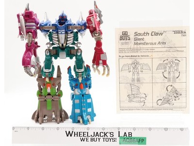 Monsterous 100% COMPLETE Gobots 6 Figure Combiner Set 1986 Tonka Vintage Figure