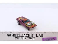 Roger Dodger Plum Crazy Enamel w/ Flames 1970 1975 Redline Hot Wheels Mattel Vtg