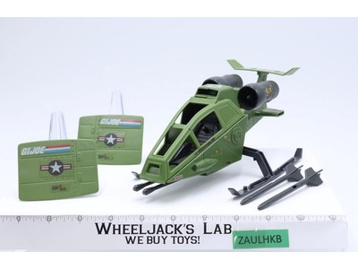 Em Acao Jet Nave Sky Hawk Complete BRAZIL Dark Green GI Joe Commandos Estrela