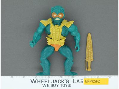 Mer-Man 100% Complete He-Man Masters of the Universe MOTU 1984 Vintage Action.