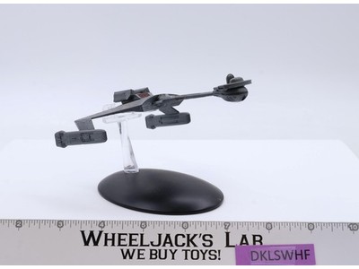 #7 K'Tinga Klingon Battle Cruiser Star Trek Eaglemoss Replica Model Ship NR MINT