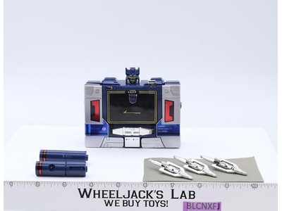 Soundwave REISSUE 100% Complete G1 Transformers Walmart Exclusive Hasbro WORKS