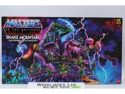 Snake Mountain Masters of the Universe Origins MOTU 2023 Mattel NEW SEALED