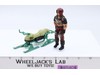 Zartan W/ Chameleon Swamp Skier GI Joe 1984 Hasbro Vintage Action Figure Vehicle