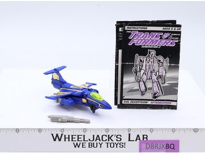 G2 Skyscorchers Afterburner 100% Complete 1993 Hasbro Transformers Vintage
